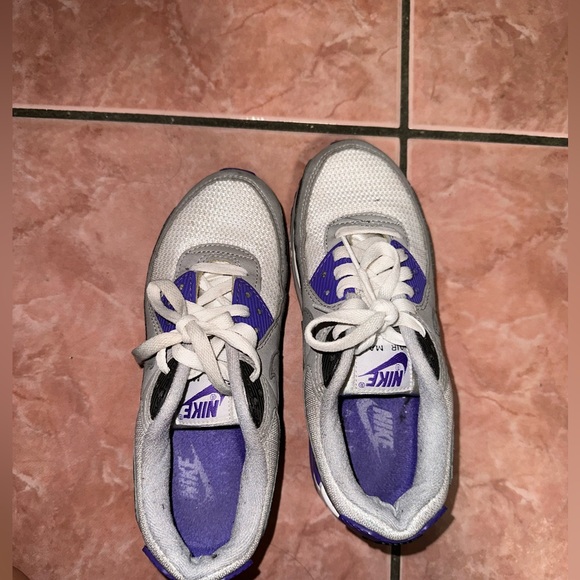 Purple and Gray Nike Air Max - Picture 2 of 3
